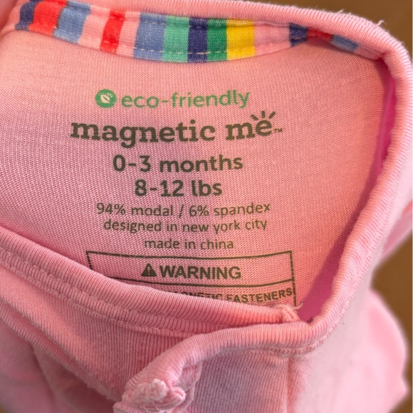 Magnetic Me Ruffle Onesie - Picture 3 of 3